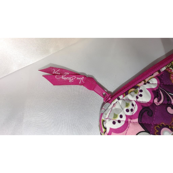 Vera Bradley Very Berry Paisley Zippered Case NWOT - Picture 4 of 7